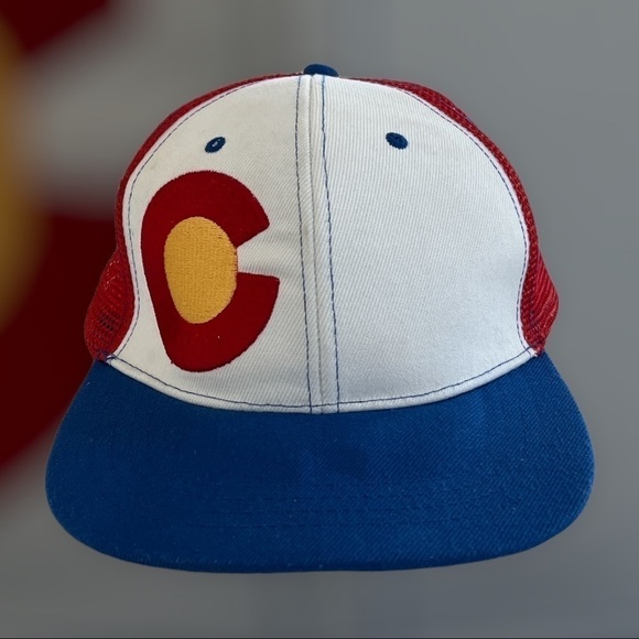 Colorado SnapBack trucker baseball hat - Picture 1 of 4